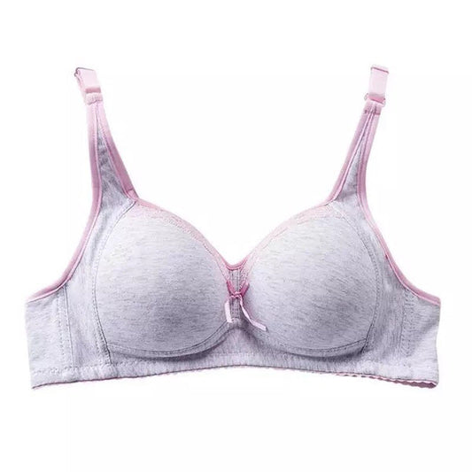 Soft Cotton Padded Bra – Comfortable Everyday Wear with Adjustable Straps