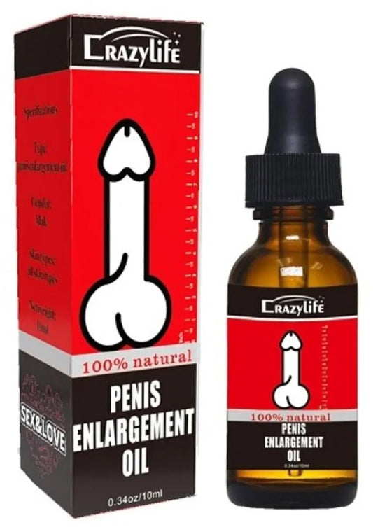 CrazyLife for Men – Male Enhancement Oil (10ml) by Tonisaberey Enlargement.