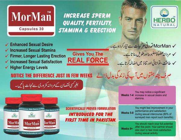 Herbal Wellness Pack for Men – Energy, Vitality & Stamina Support