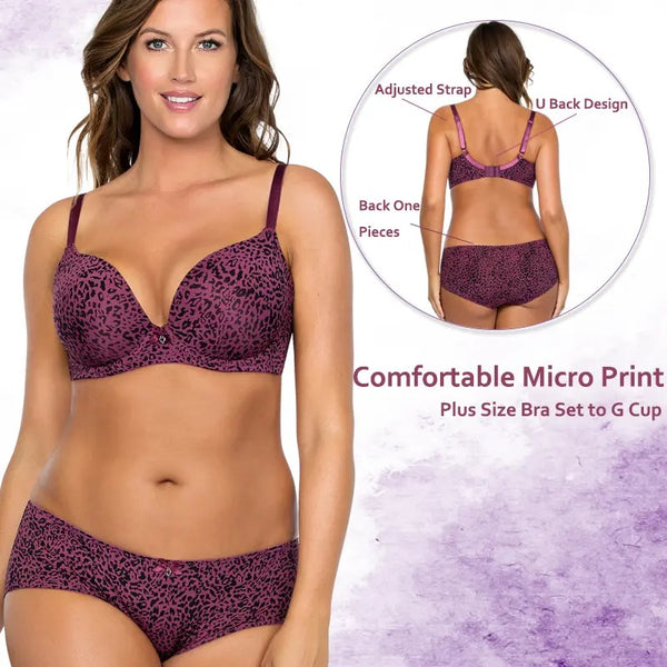Binnys Leopard Print T-Shirt Bra – Stylish, Comfortable & Everyday Support