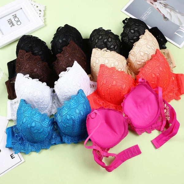 Bridal Pushup Bra Wired Net Bra for Women