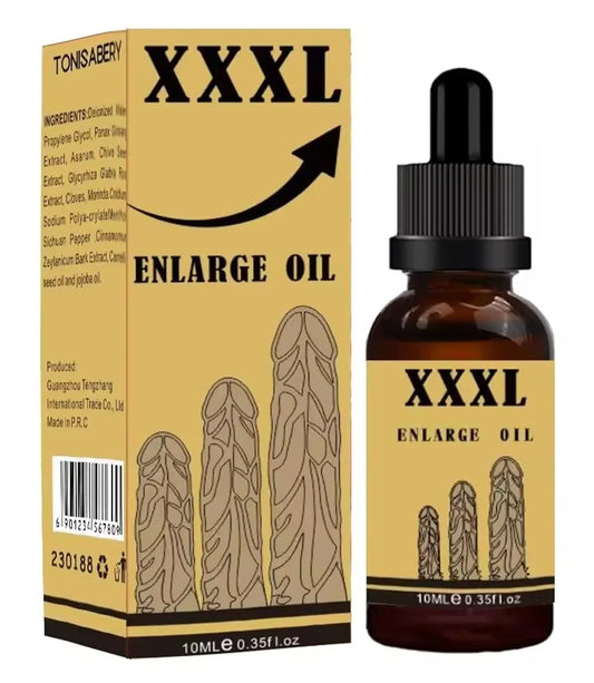 Men's Herbal Massage Oil - Natural Formula for Skin Hydration,50mL