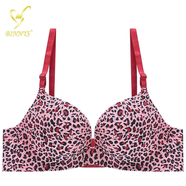 Binnys Leopard Print T-Shirt Bra – Stylish, Comfortable & Everyday Support
